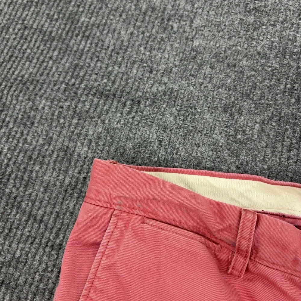 J Crew Pants Mens 34 Pink Cotton Broken In Chino Casual Classic Style Preppy